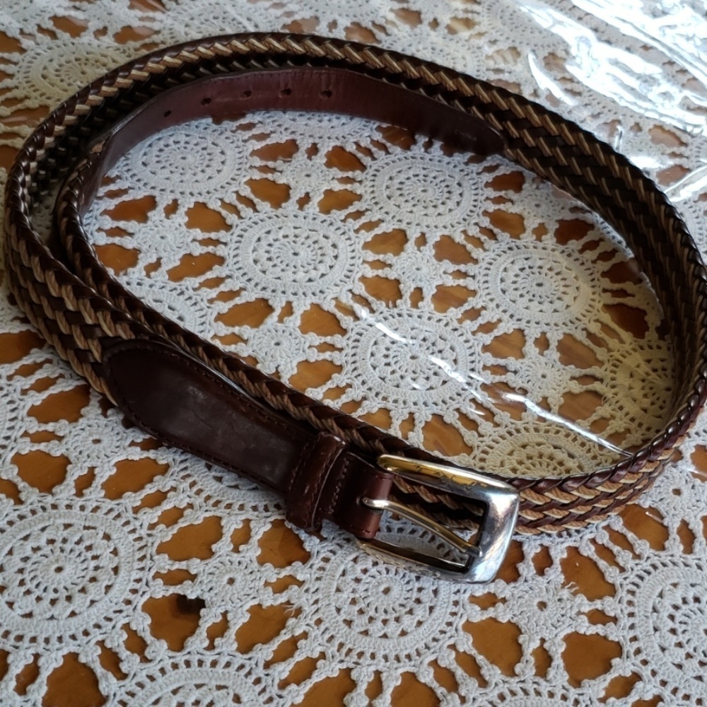Brighton 42 braided belt